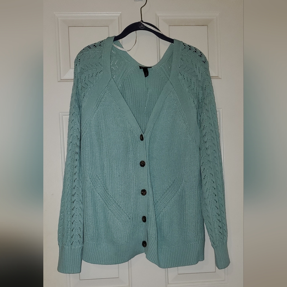 Torrid NWT Sea Foam Cardigan Sz 2 (18/20)
